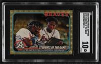 Checklist - Students of the Game (Braves Stars Learning Mid-Game) [SGC 10&…