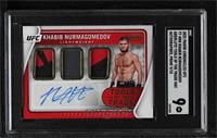 Khabib Nurmagomedov [SGC 9 MINT] #/10